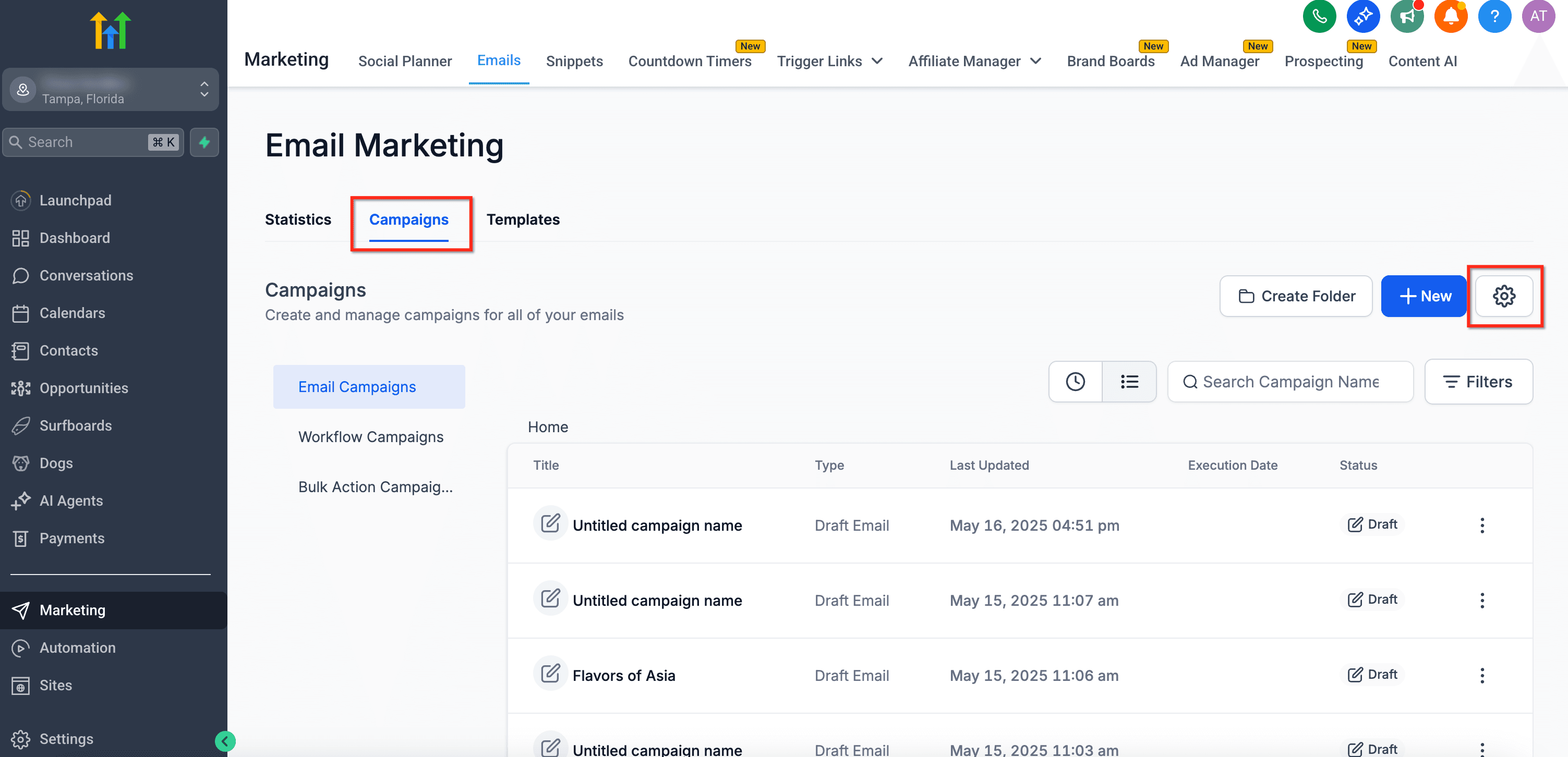 Schermata 5 — Come aggiungere Google Fonts nei template e nelle Campaign email