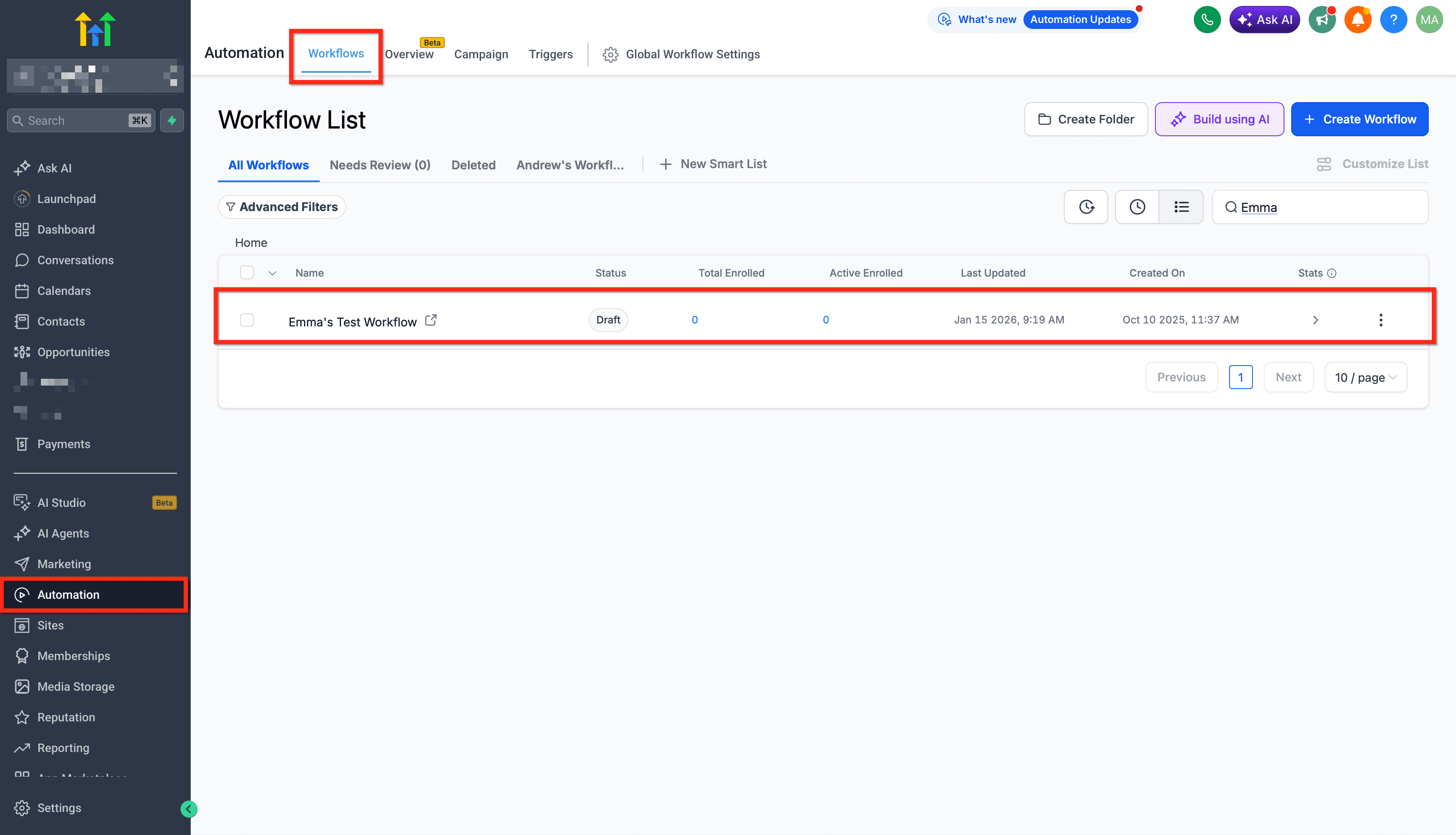 Schermata 3 — Apify - Azioni e Trigger nei Workflow