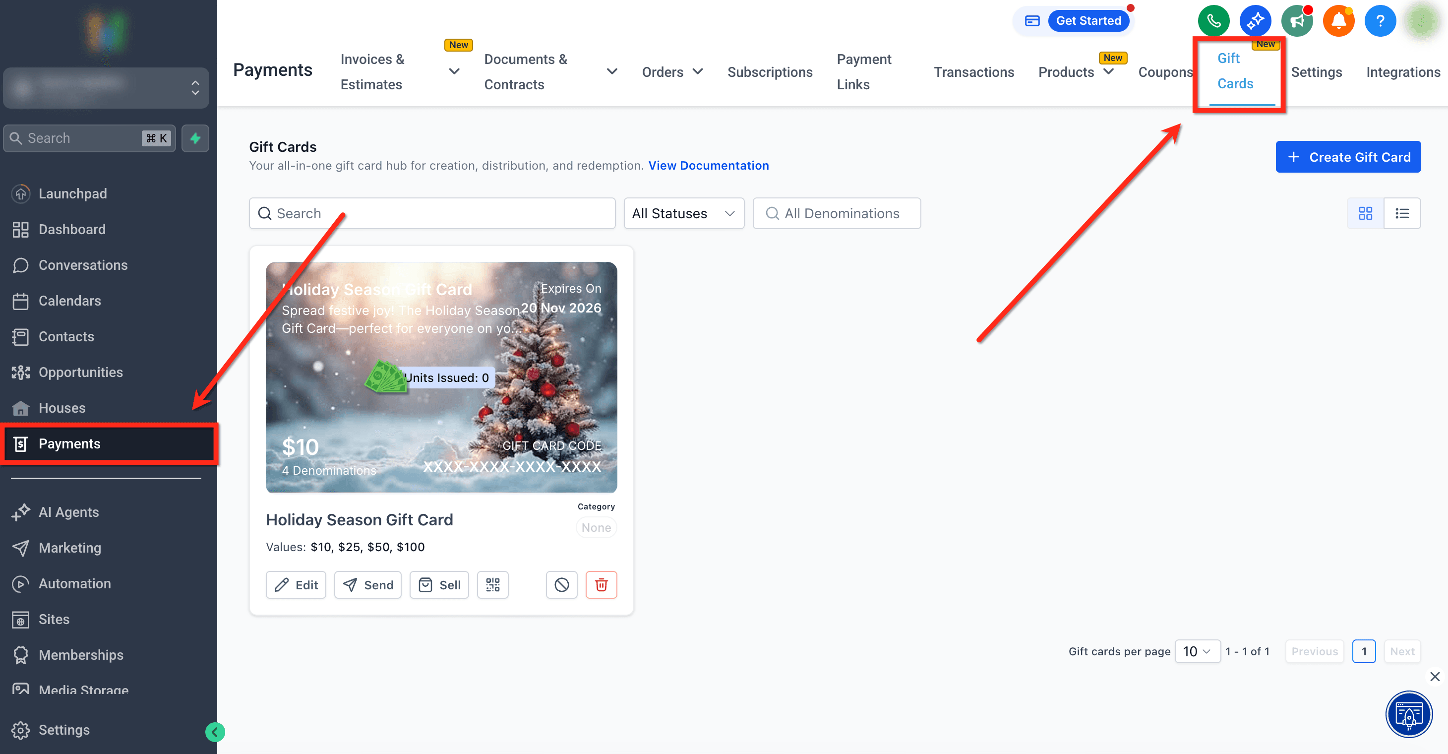 Schermata 16 — Come Vendere Gift Card