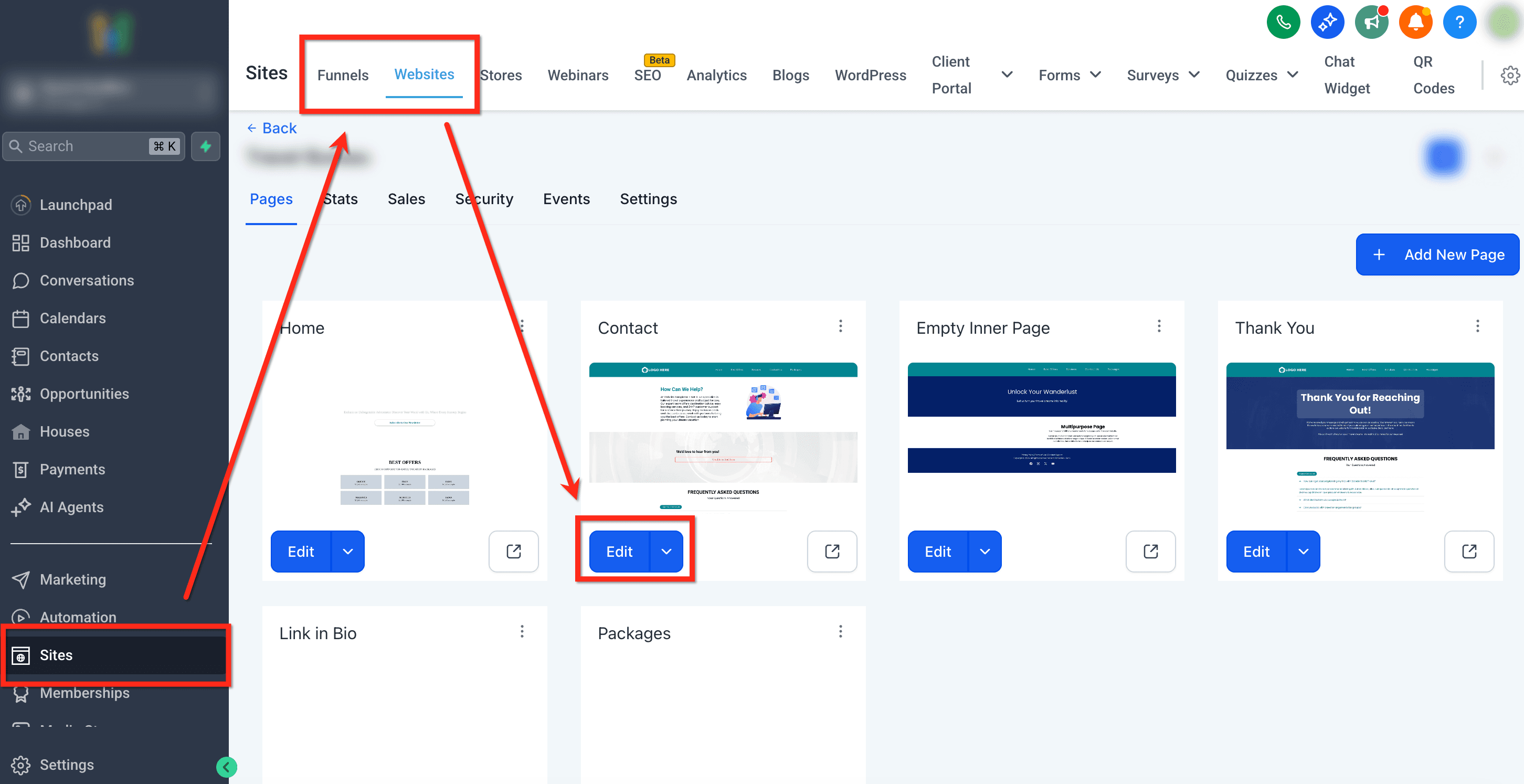 Schermata 1 — Elemento QR Code nel Page Builder