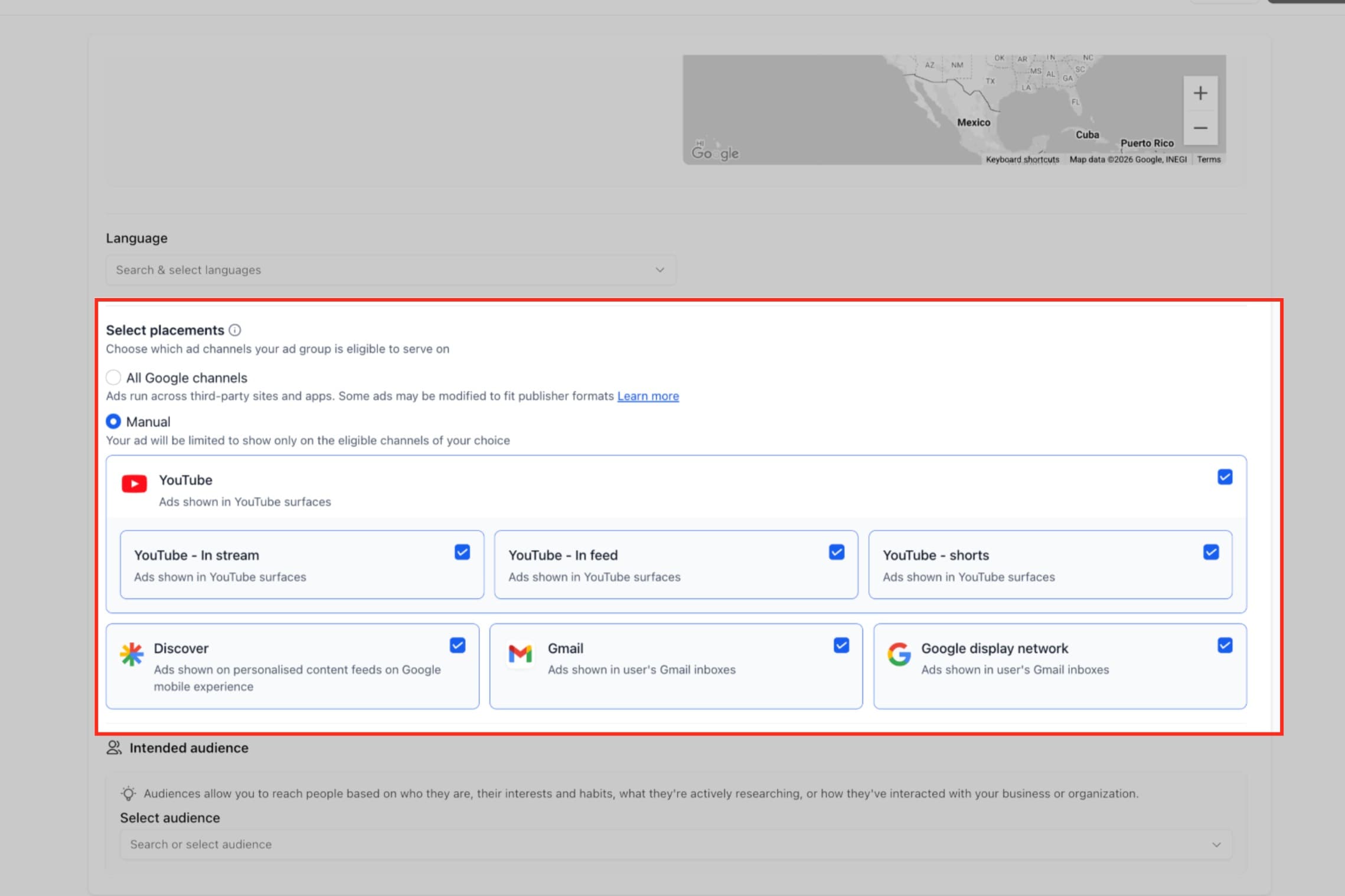 Schermata 5 — Come creare campagne Google Demand Gen in Ad Manager