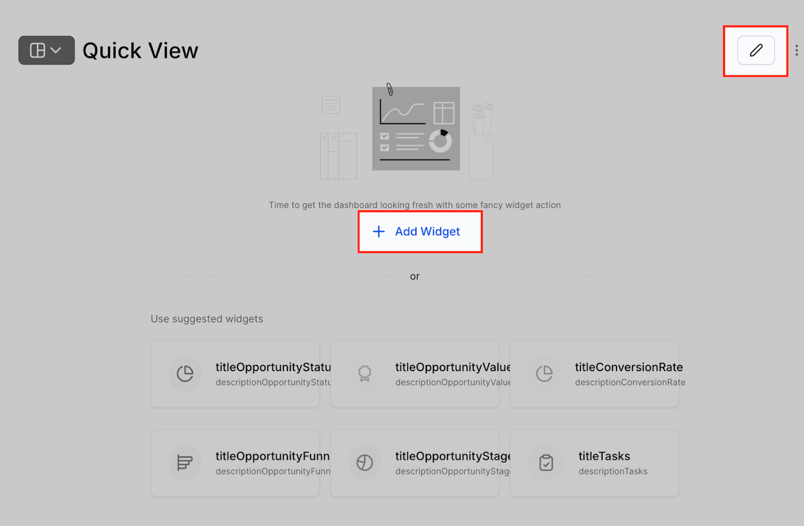 Schermata 9 — Come creare e aggiungere Dashboard Widget