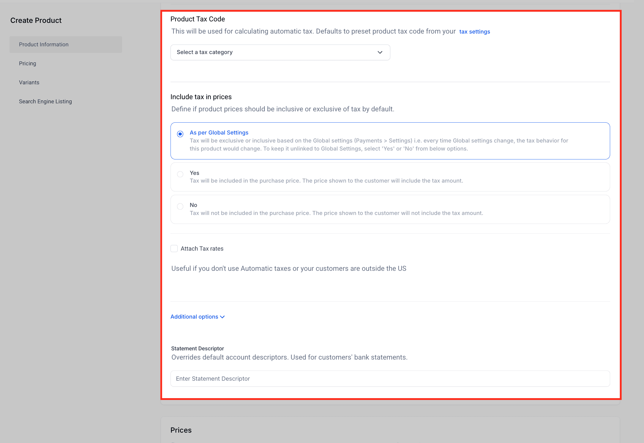 Schermata 3 — Come creare un prodotto e collegarlo a un'offerta di corso Membership