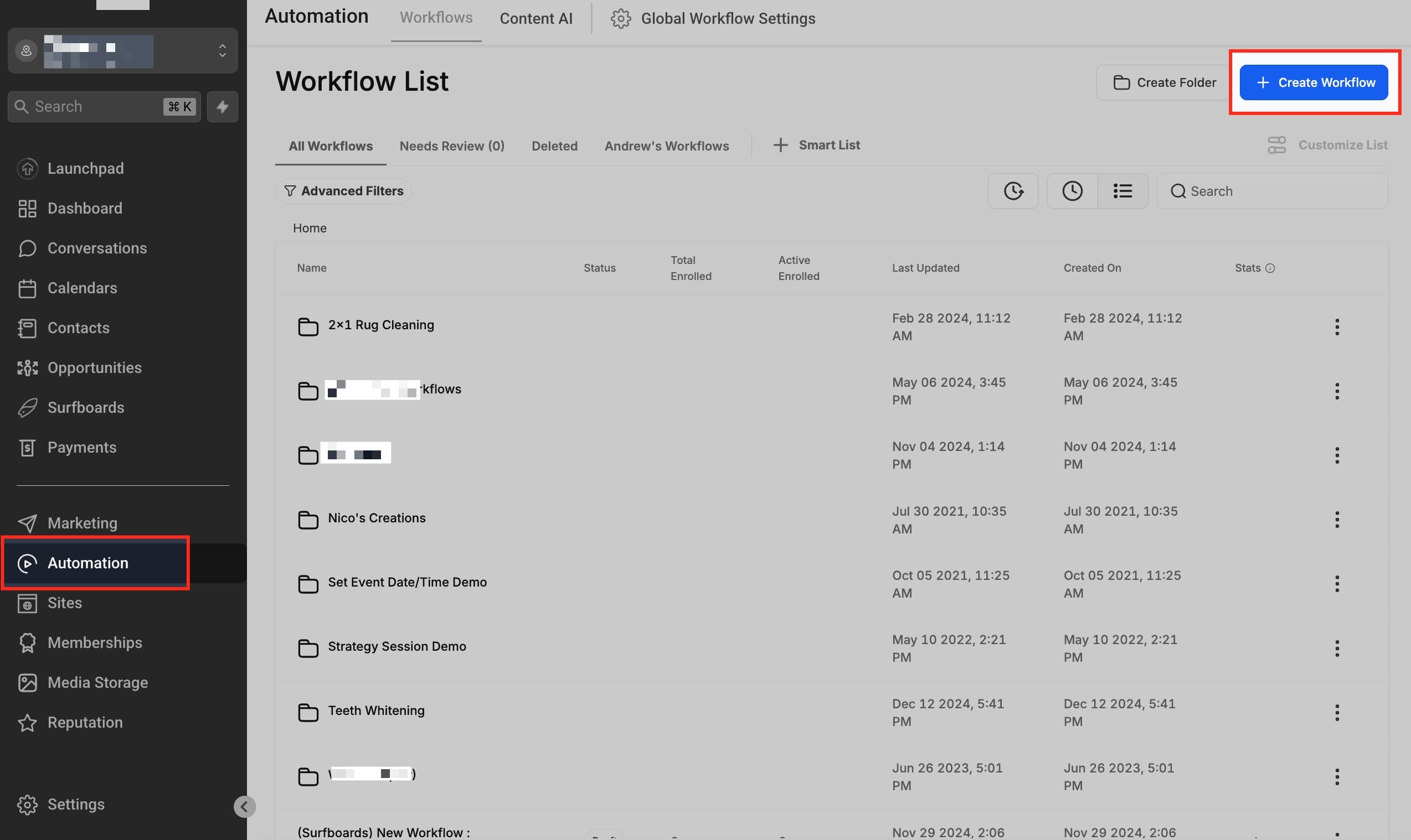 Schermata 4 — Workflow Trigger - Preventivi