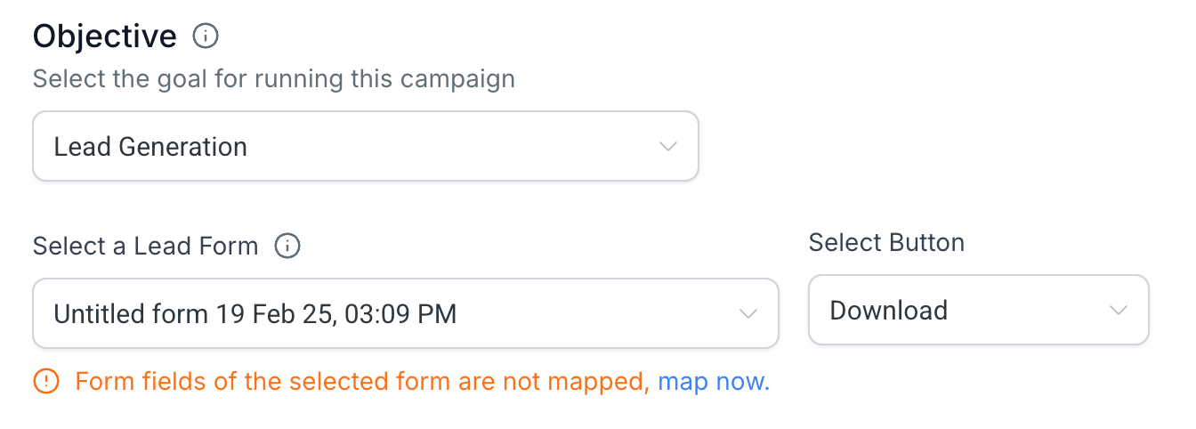 Schermata 16 — Come creare un Facebook Form in Ad Manager