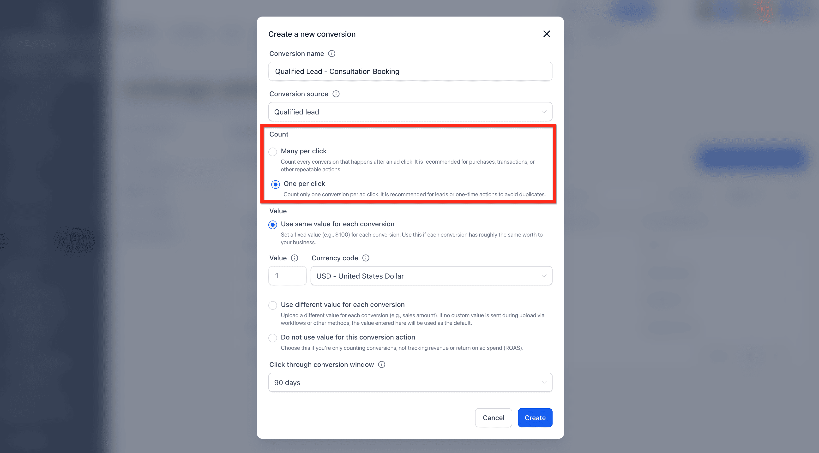 Schermata 7 — Ad Manager - Crea e Gestisci le Conversioni Offline di Google Ads