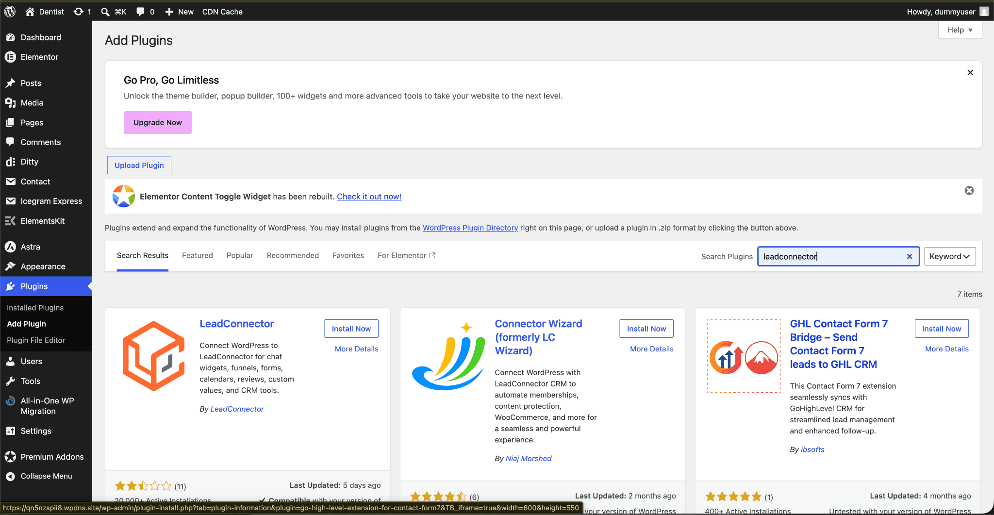 Schermata 3 — Guida completa al plugin WordPress HITLEAD (LC)