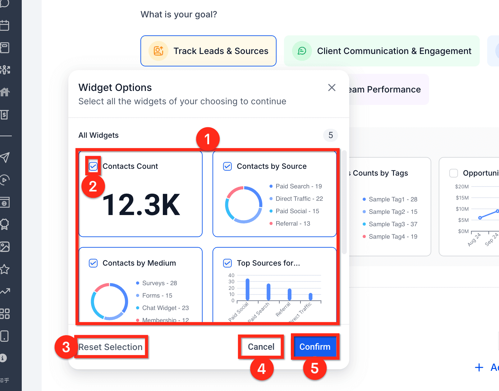 Schermata 27 — Pagina Dashboard del Subaccount - Visualizzazione e Modifica
