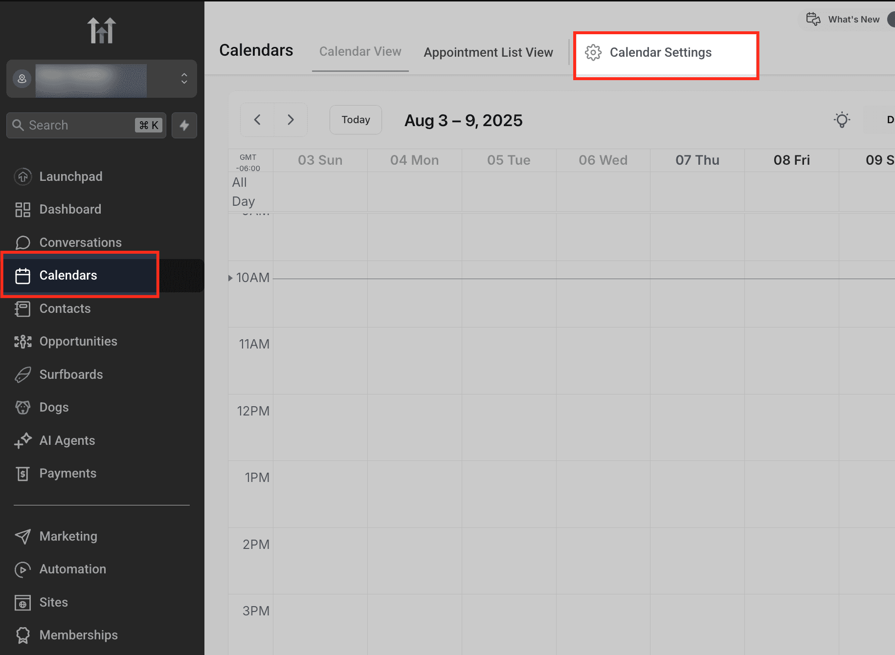 Schermata 9 — Sticky Contact in Form, Survey e Calendari