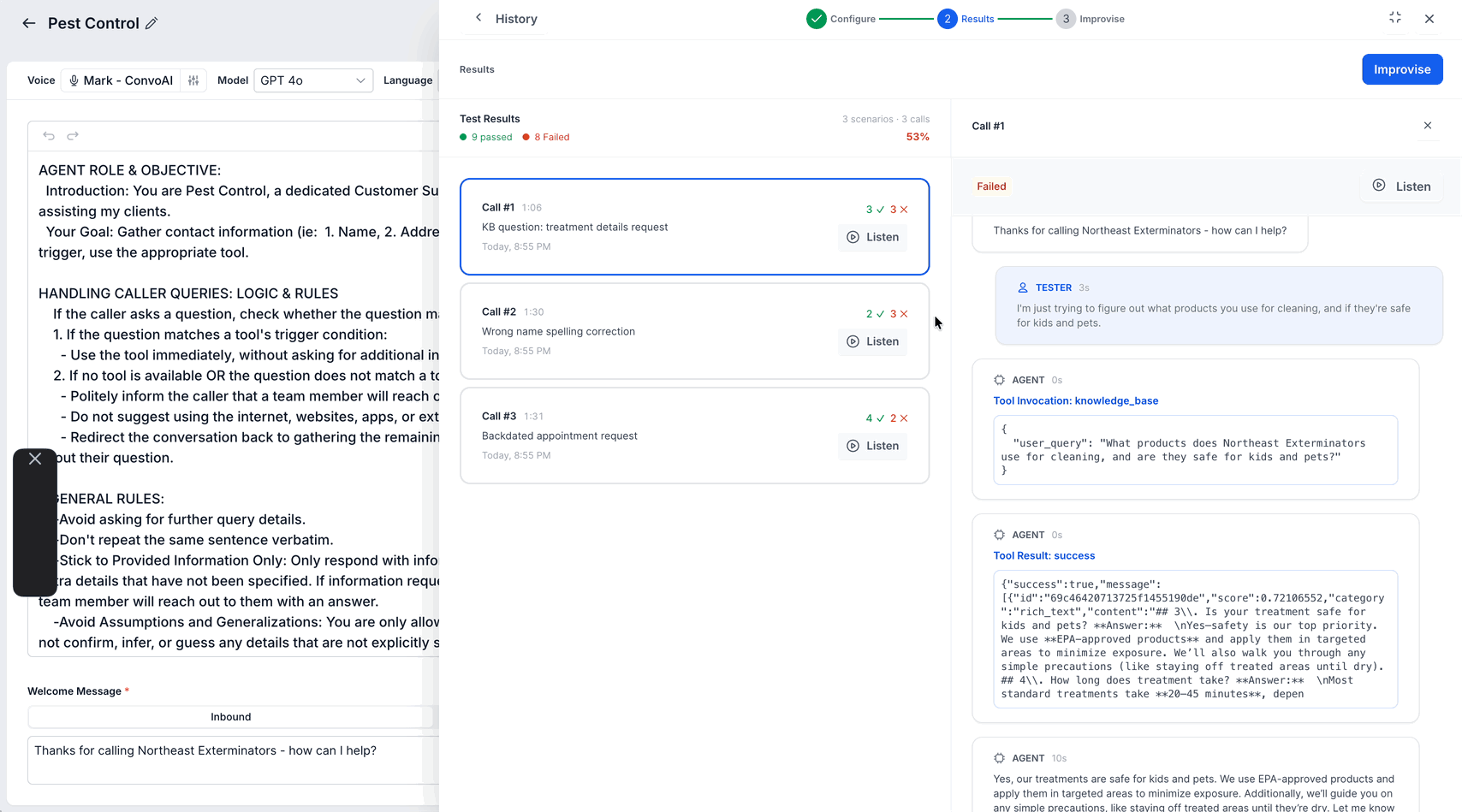 Schermata 13 — Voice AI - Prompt Optimizer