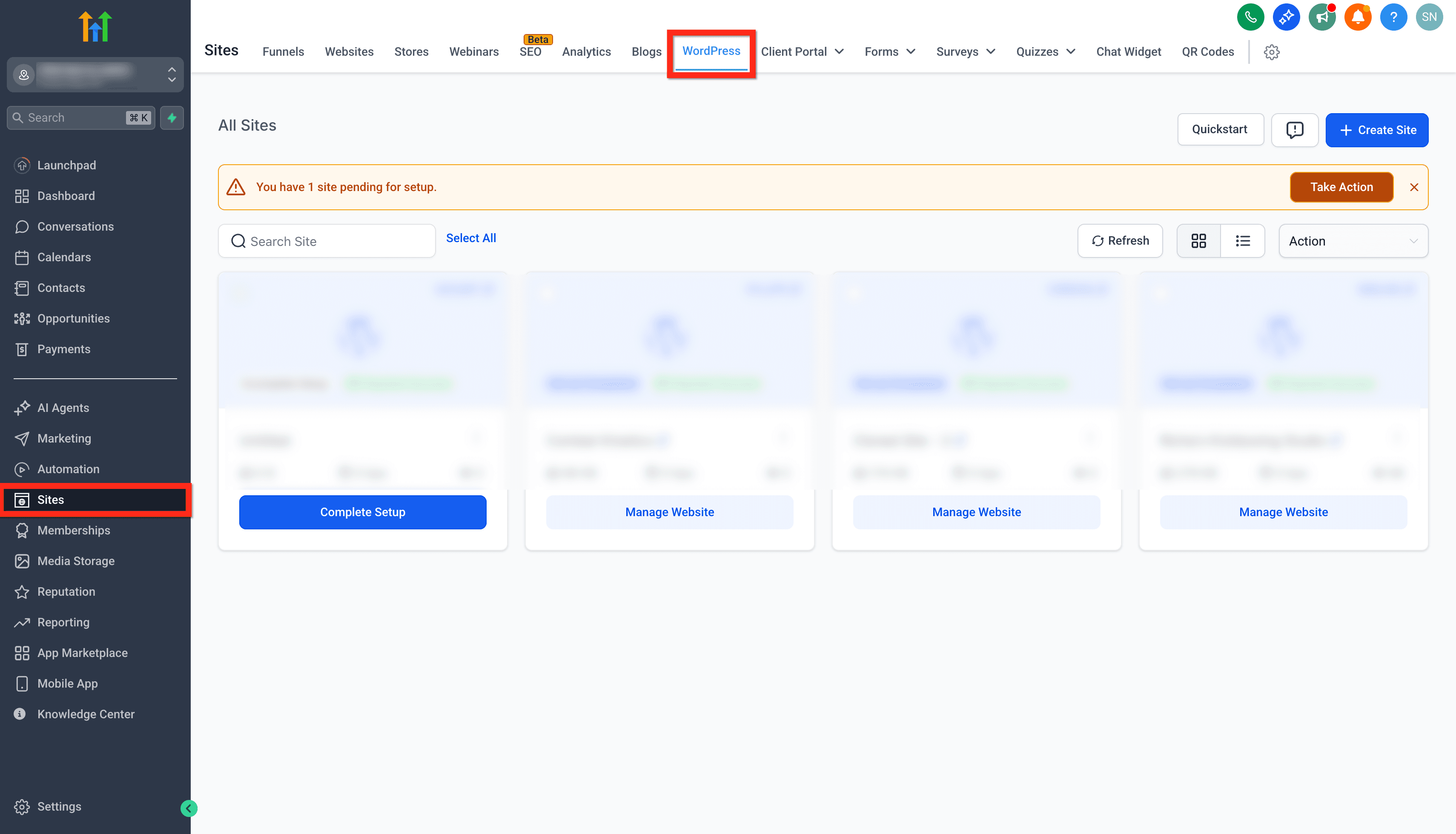 Schermata 6 — WordPress - Report SEO