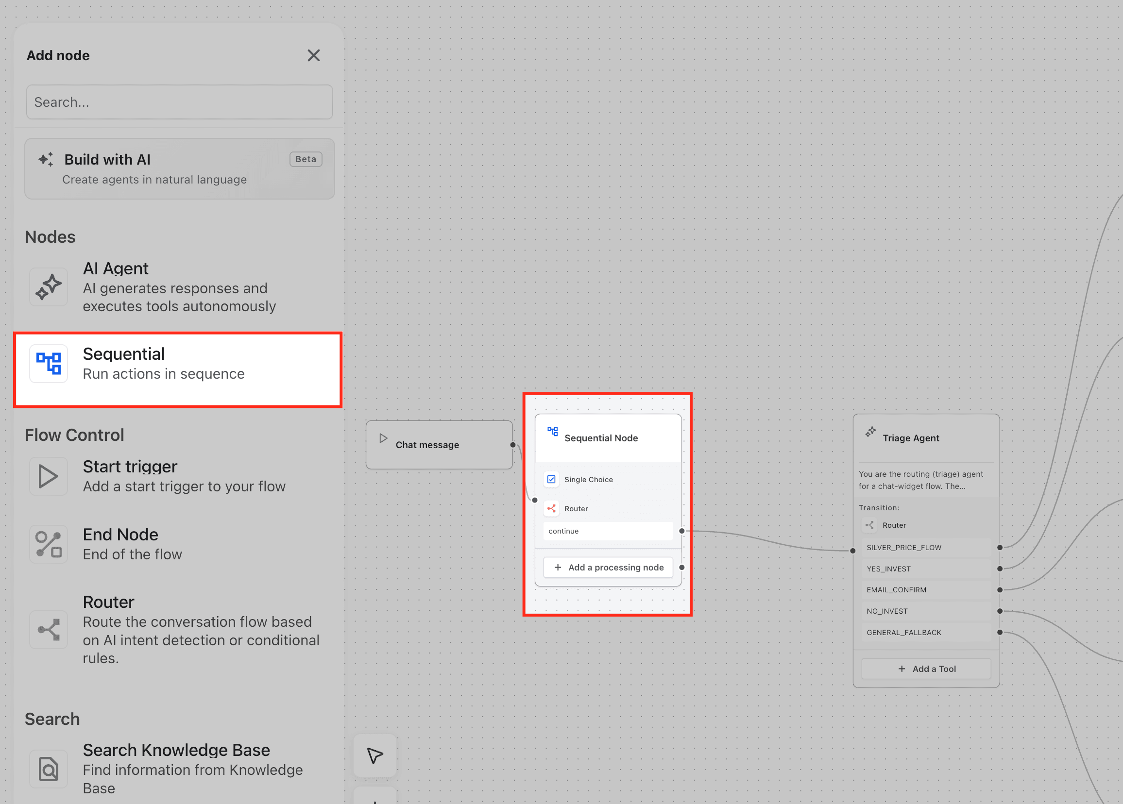 Schermata 2 — Come raccogliere input degli utenti con gli strumenti Capture in Agent Studio