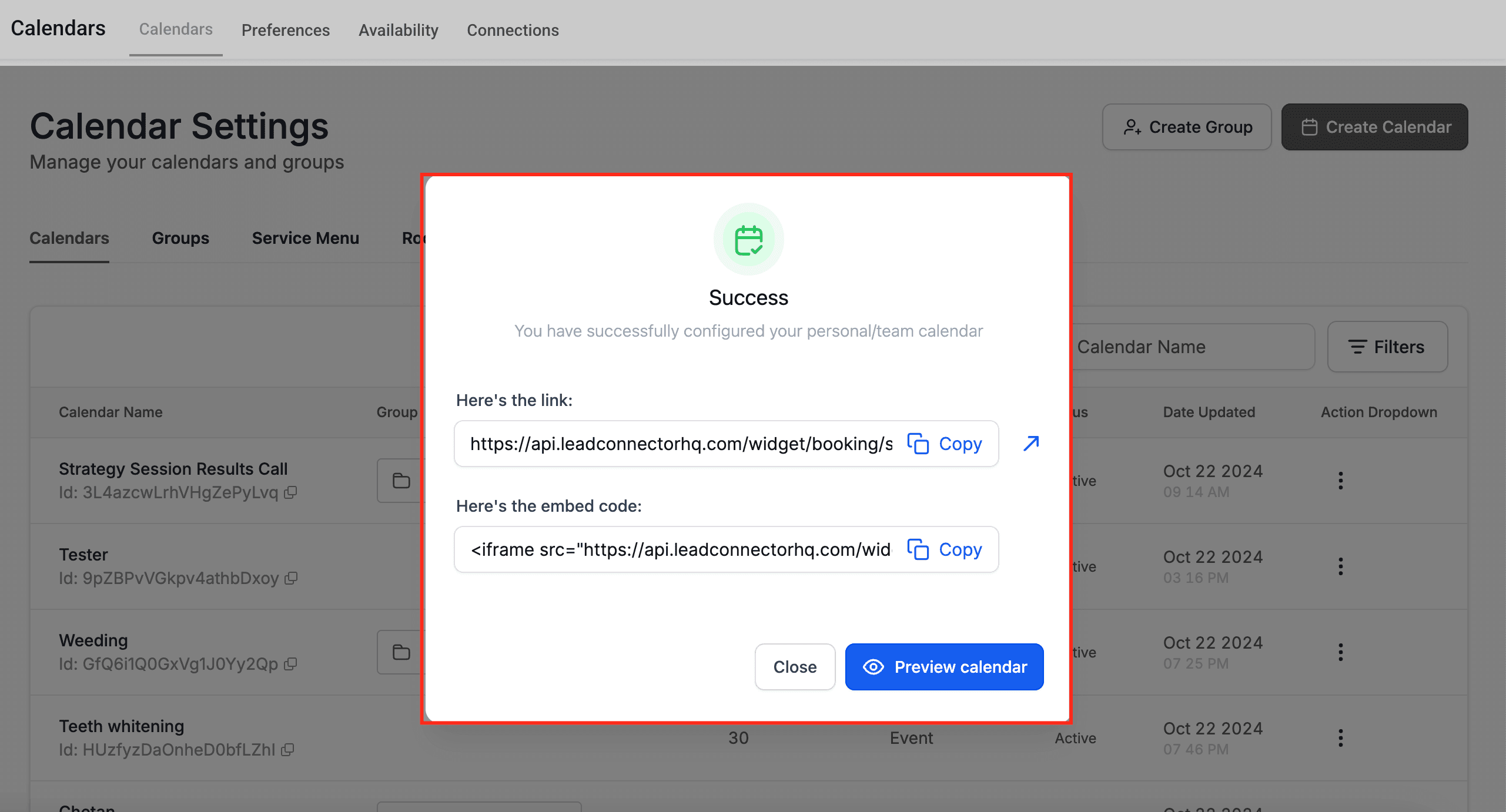 Schermata 8 — Calendari Round Robin: Configurazione, Distribuzione e Disponibilità