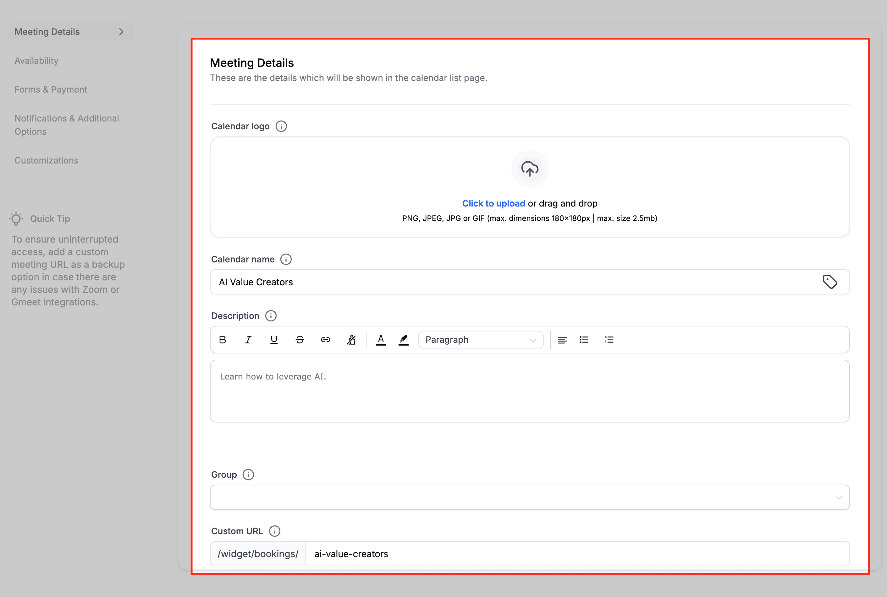 Schermata 13 — Come Creare un Calendario di Prenotazione Classe (Posti, Capacità e Disponibilità Spiegati)