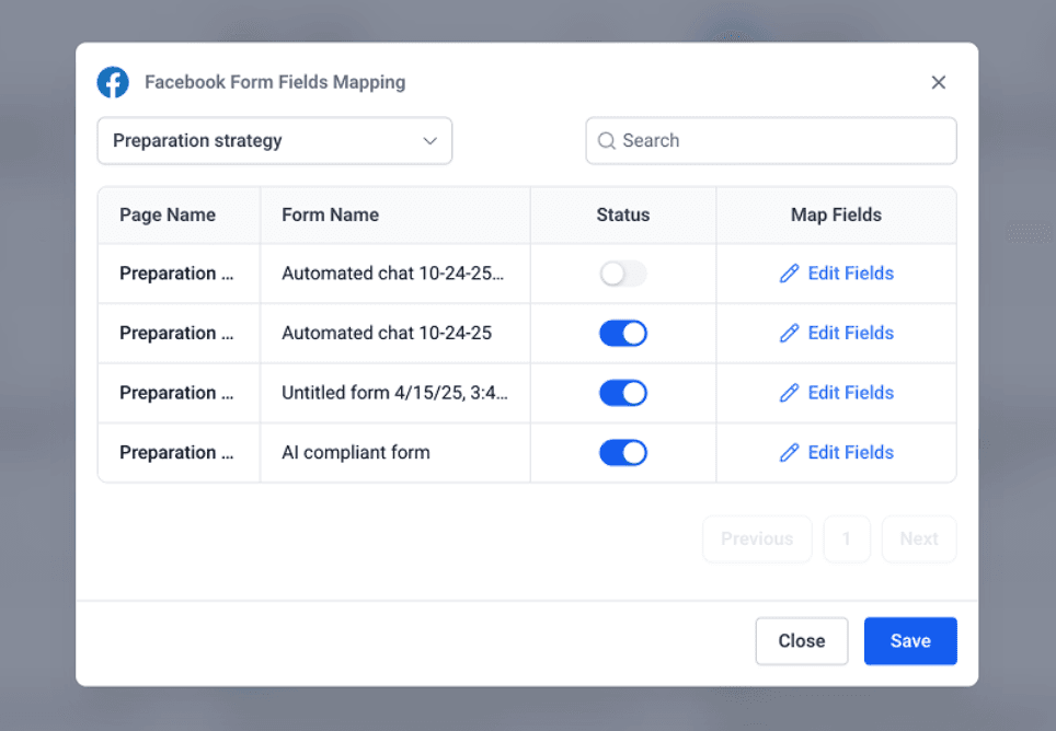 Schermata 6 — Restyling UI/UX della Pagina Integrazioni