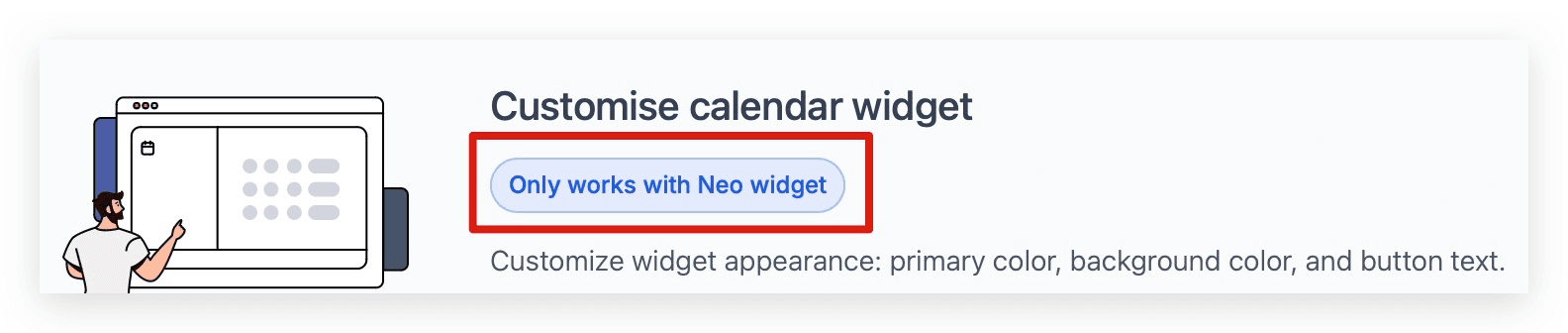 Schermata 9 — Personalizzare i colori del calendario