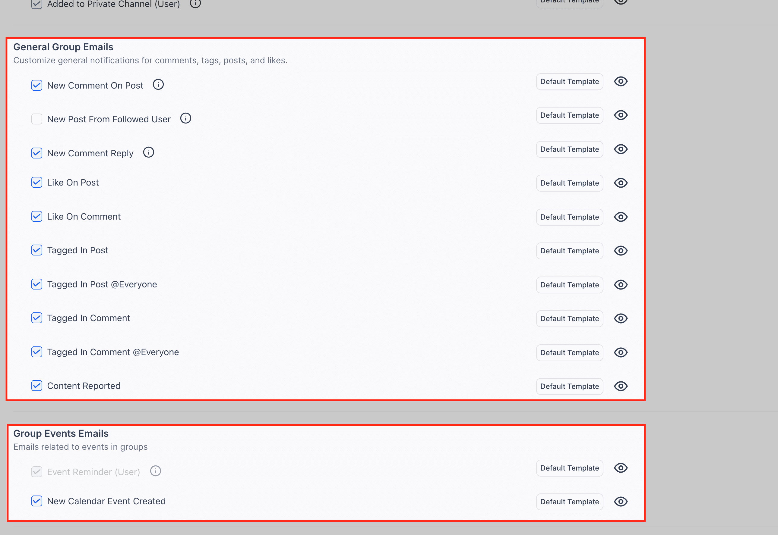 Schermata 3 — Come funzionano le notifiche email per Fatture, Preventivi e Contratti nel Client Portal