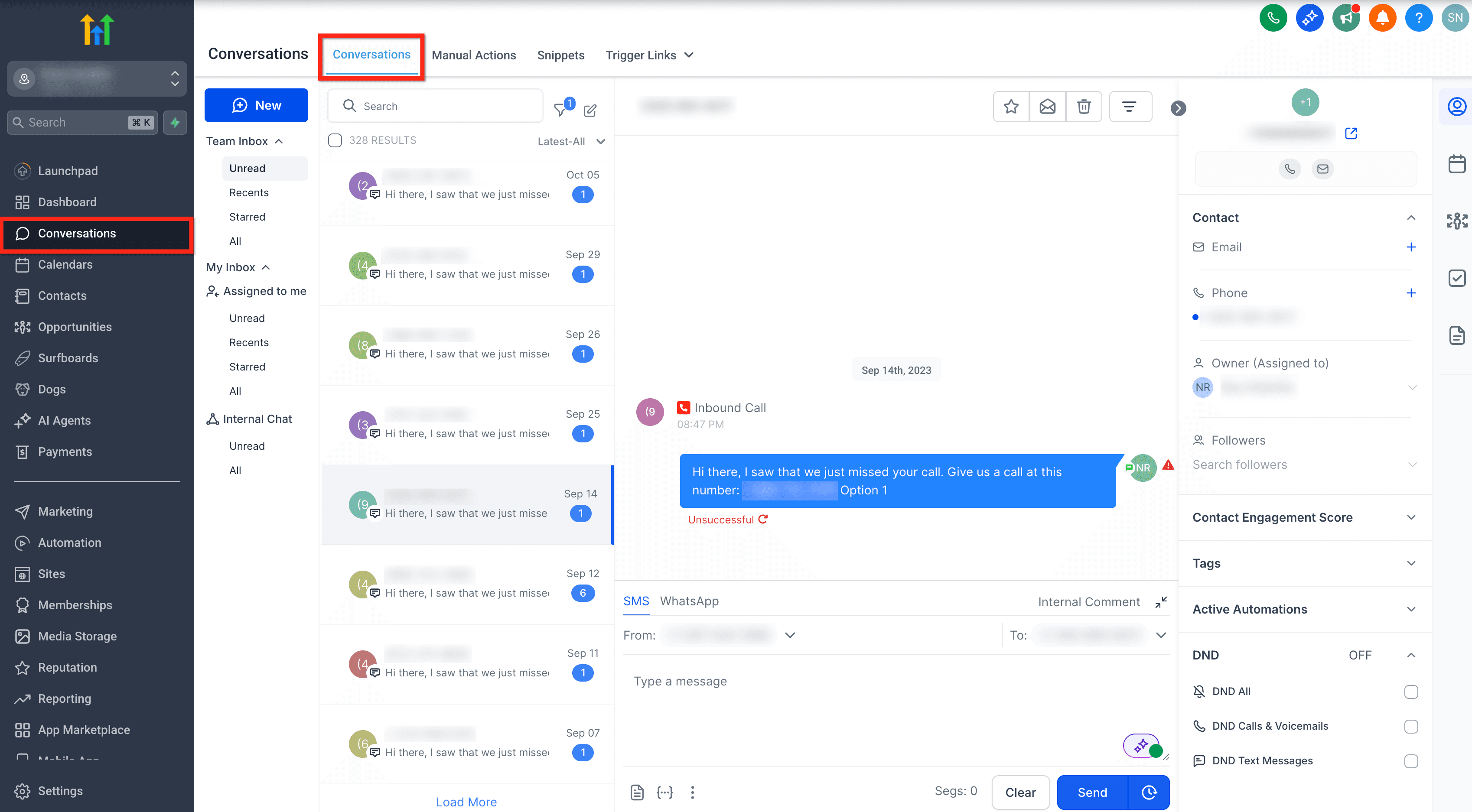 Schermata 1 — Capire gli Errori Comuni di Consegna SMS