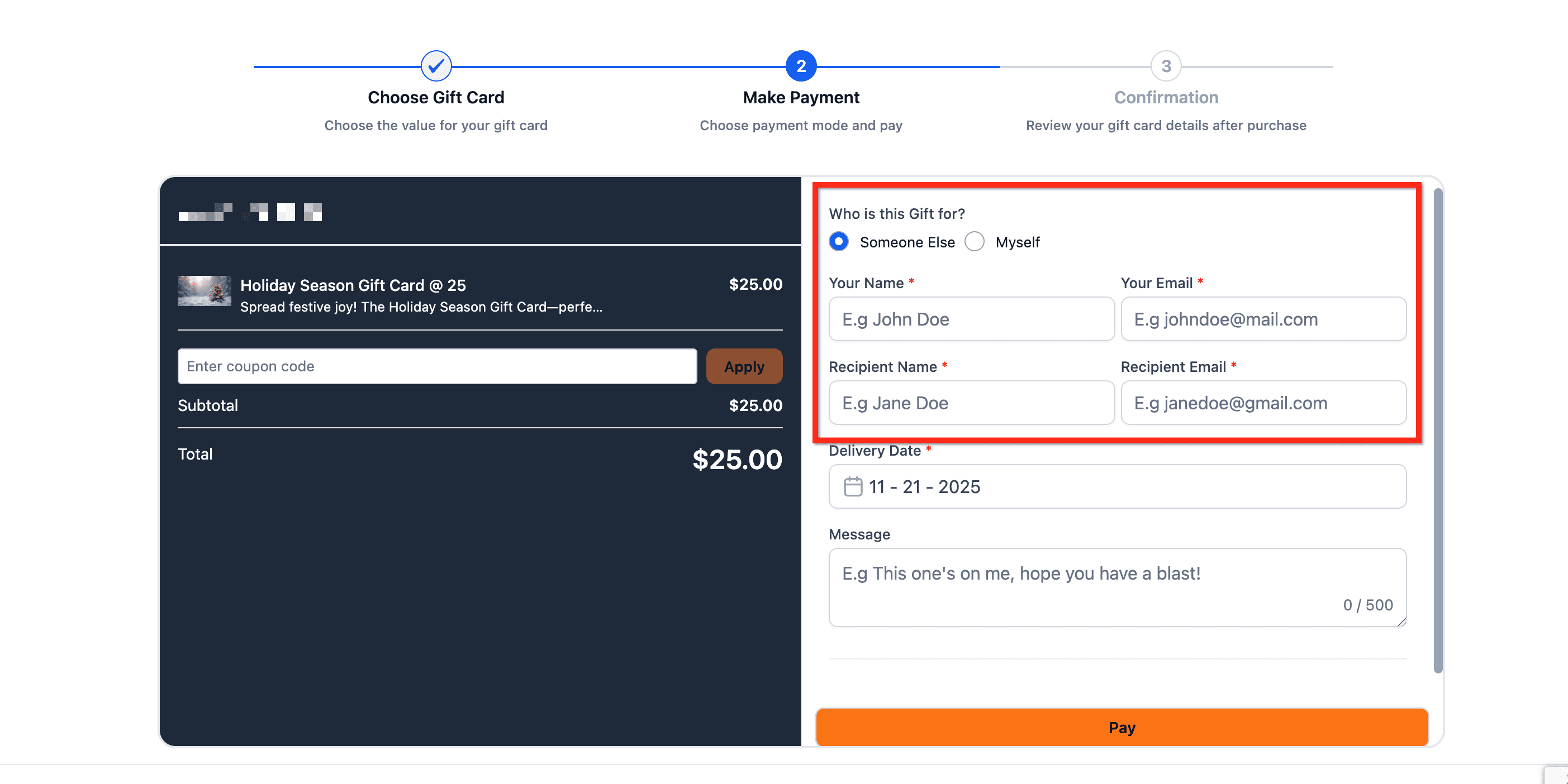 Schermata 8 — Come Vendere Gift Card