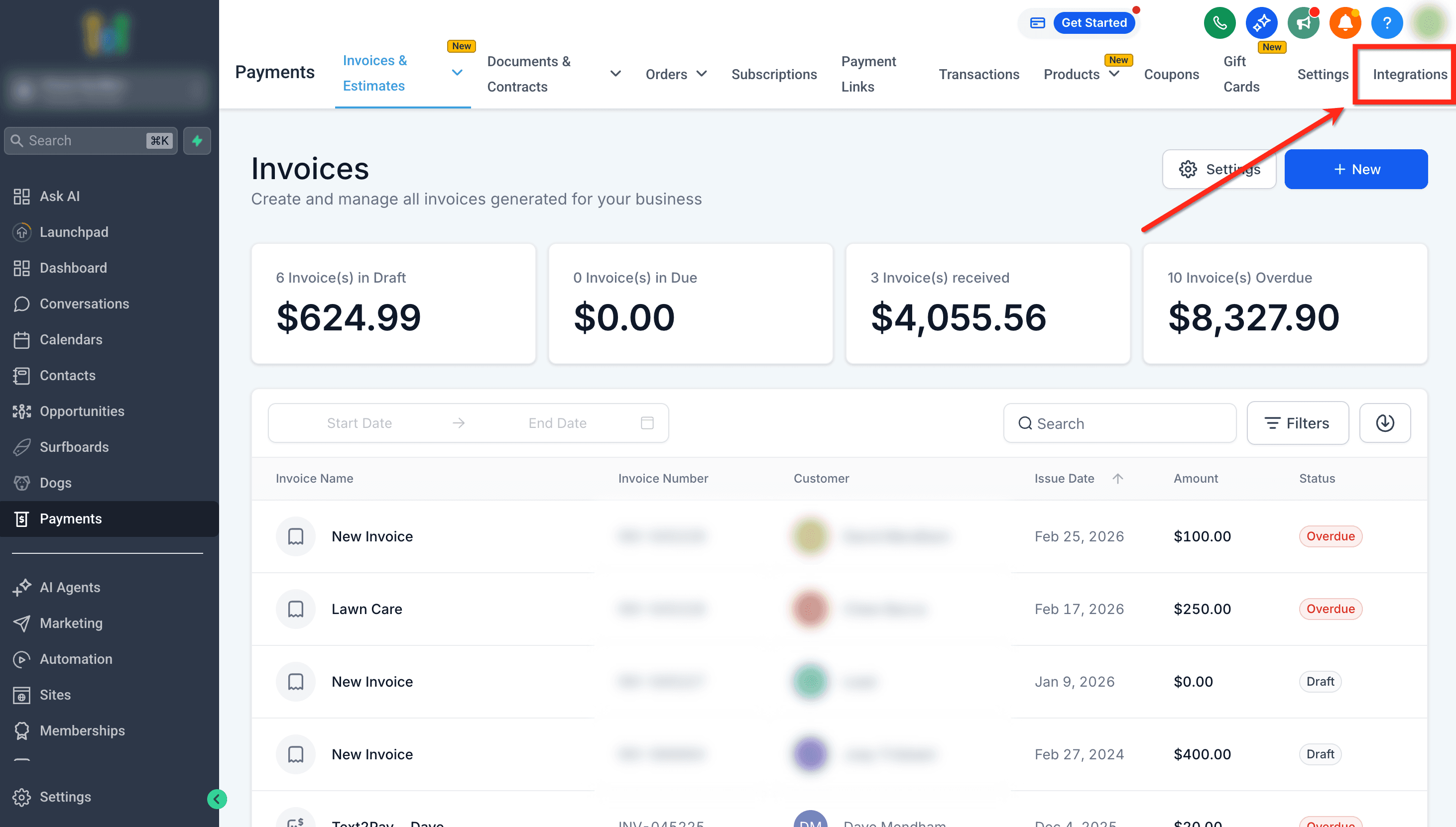 Schermata 4 — Configurare i Provider di Pagamento per Canale