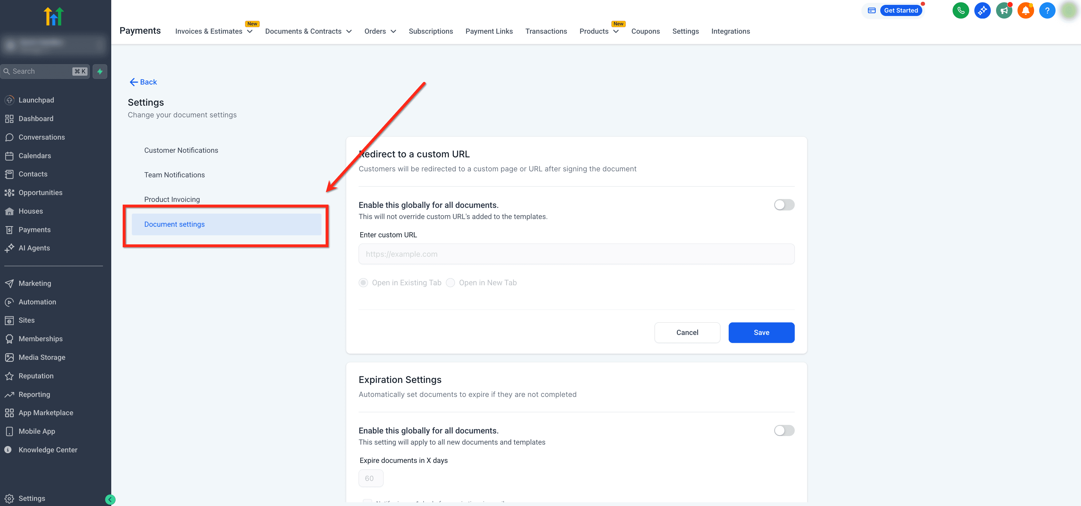 Schermata 5 — Controlla il Tipo di Firma per Documenti e Contratti (Disegna o Digita)