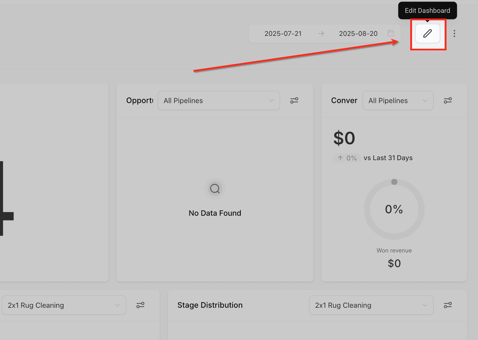 Schermata 2 — Come creare e usare le Custom Metrics per i Report della Dashboard