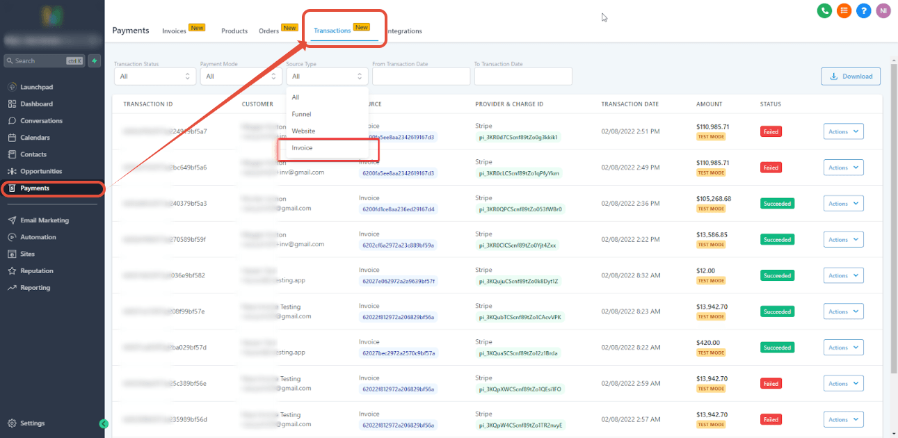 Schermata 15 — Come creare fatture in HITLEAD