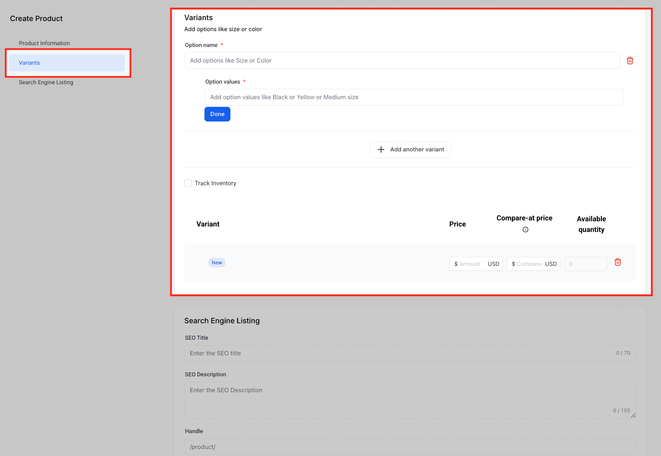 Schermata 7 — Come creare un prodotto e collegarlo a un'offerta di corso Membership