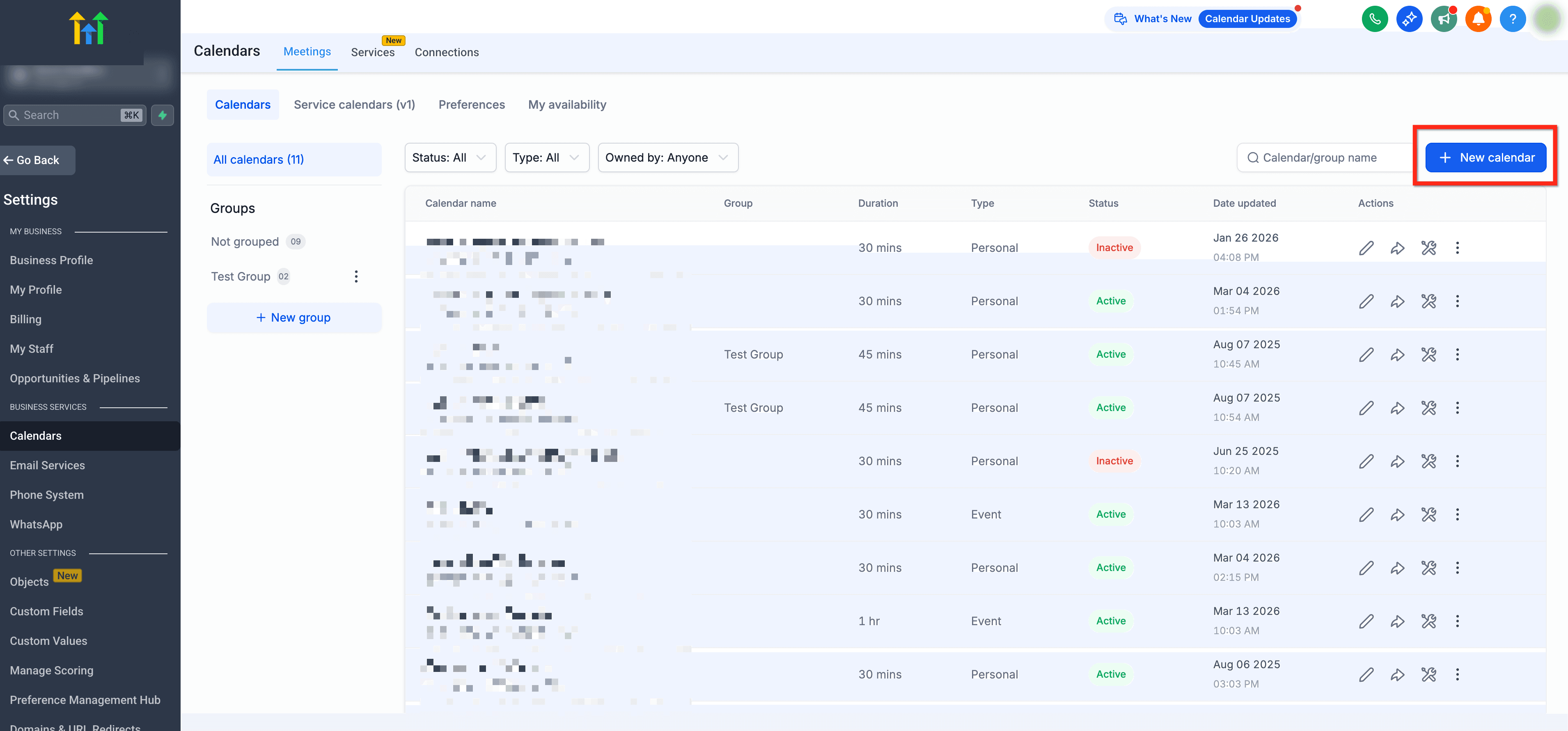 Schermata 2 — Come Creare Calendari Evento