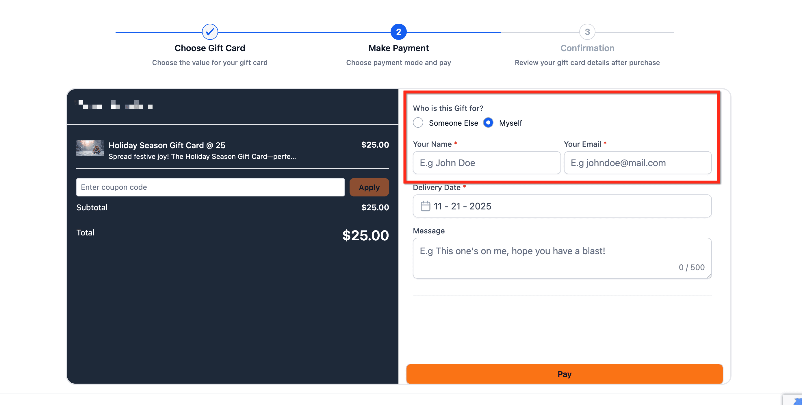 Schermata 9 — Come Vendere Gift Card